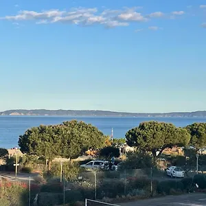 Pieds Dans L'eau Vue Les Mimosas Appartement